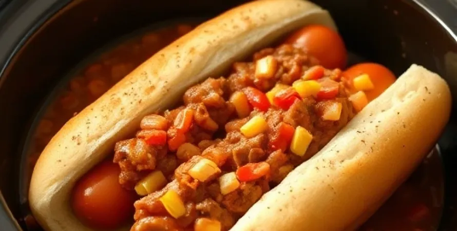 Hot Dogs au Crockpot