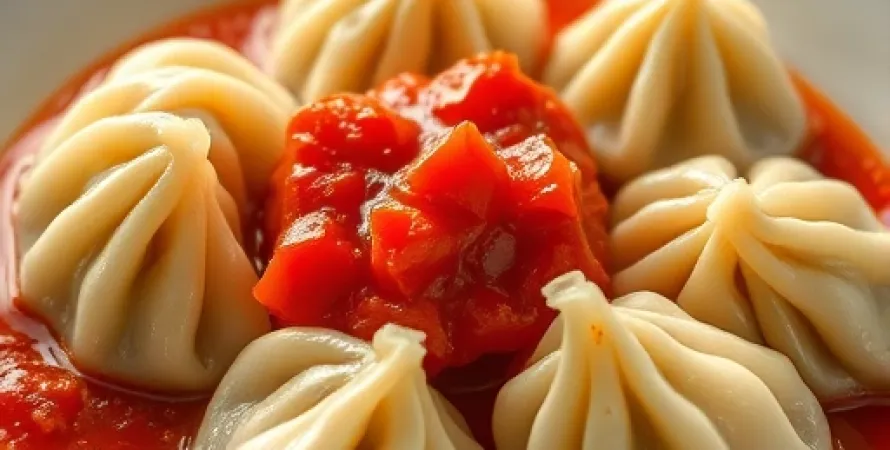 Dumplings aux tomates