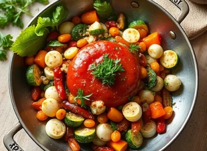 Pôêle de légumes