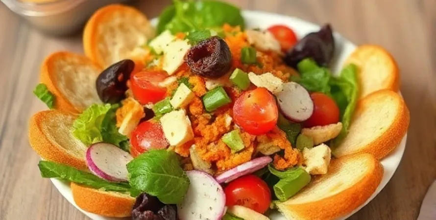 Pain de salade bar