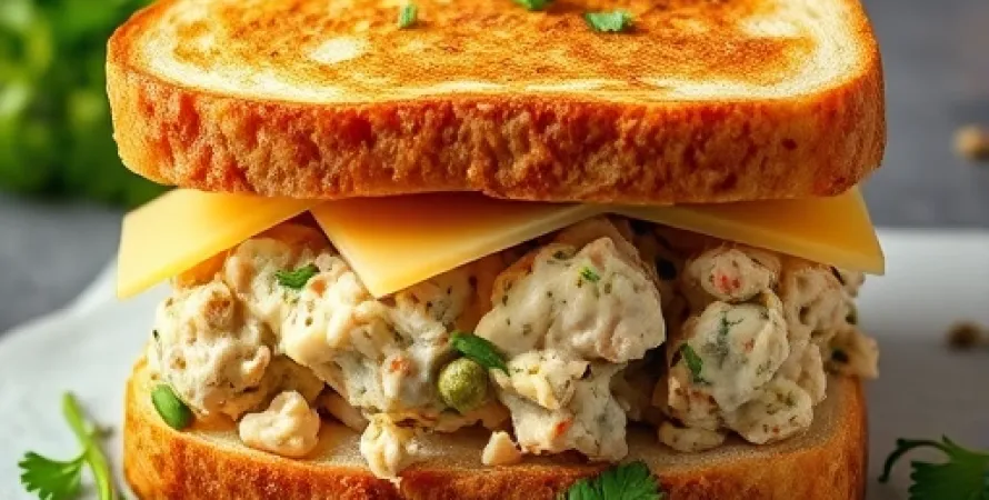 Panini au thon et gruyère