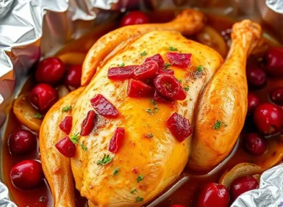 Poulet à la sauce russe