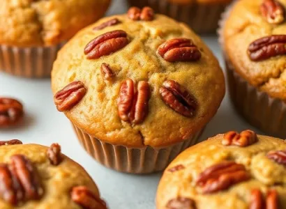 Muffins aux pecans