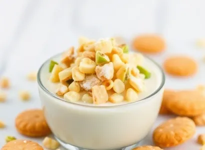 Croustilles au beurre de pistache