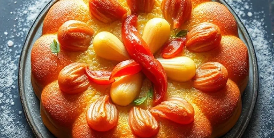 Gâteau d'oignons allemand