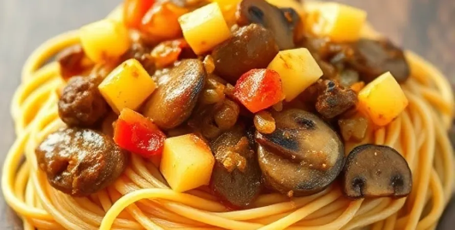 Spaghetti Hawaïen