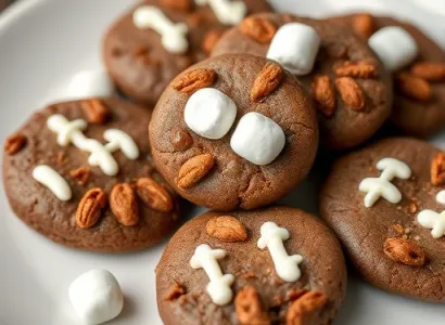 Biscuits Cocoa au Marshmallow