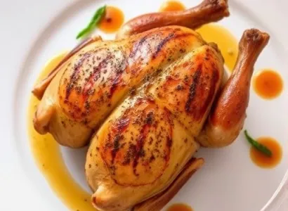 Poulet de jungle spatchcock