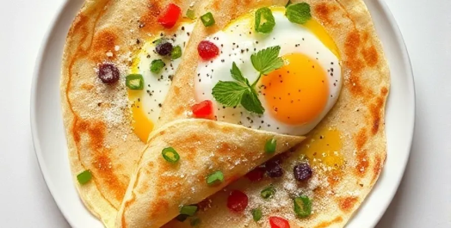 Crêpes de sarrasin sans gluten