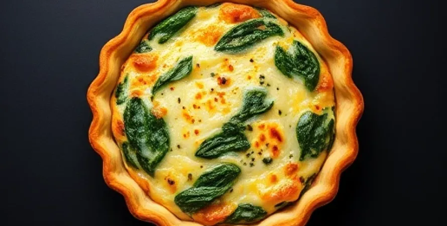 Tarte aux épinces et fromage
