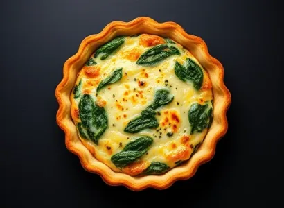 Tarte aux épinces et fromage