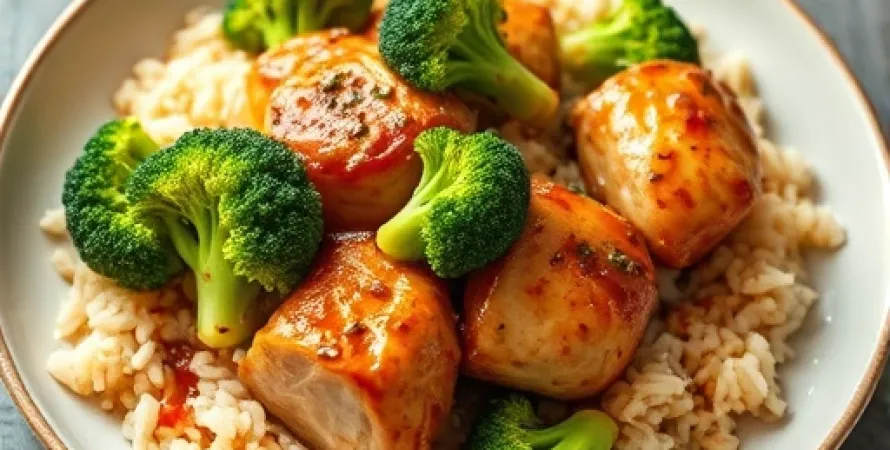 Poulet au broccoli