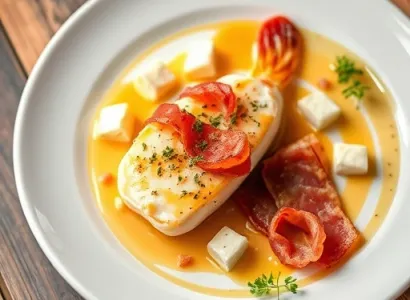 Crevettes remplies de fromage de chèvre