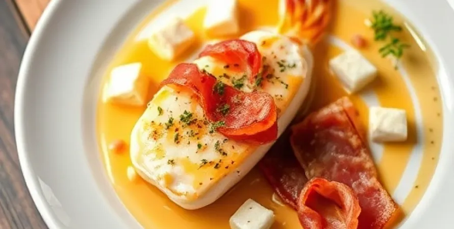 Crevettes remplies de fromage de chèvre