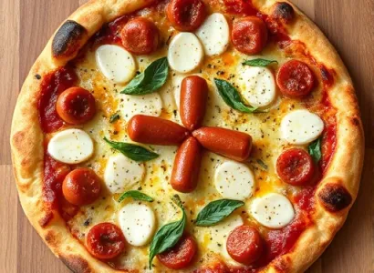 Pizza aux saucisses italiennes