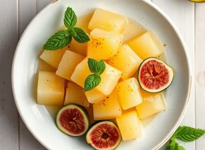 Compote de melon honeydew