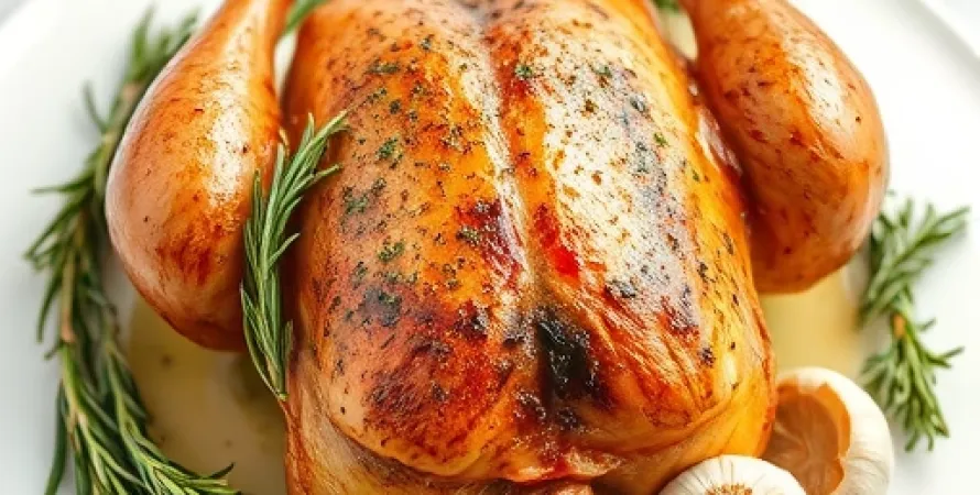 Poulet au romarin