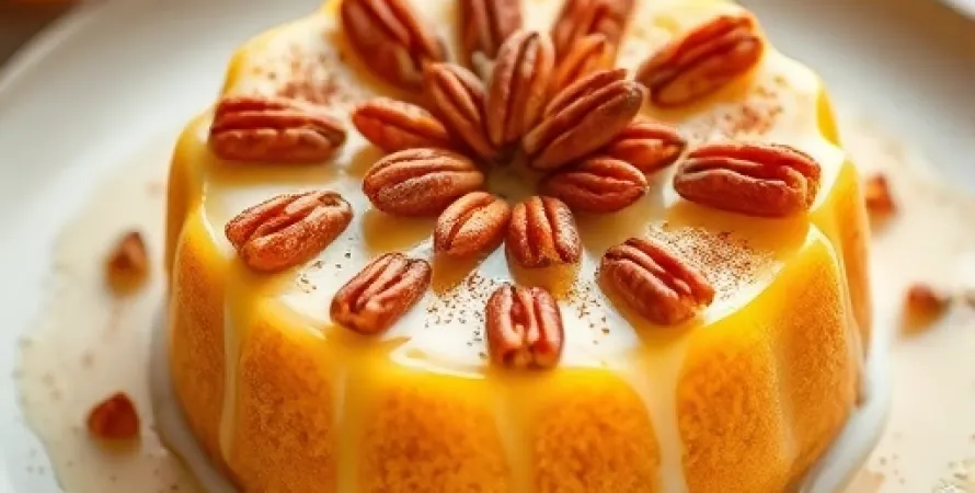 Gâteau de citrouille aux pecanes