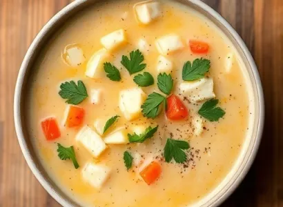 Potage de Légumes Crémeux