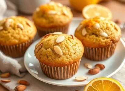 Muffins à l'huile d'olive
