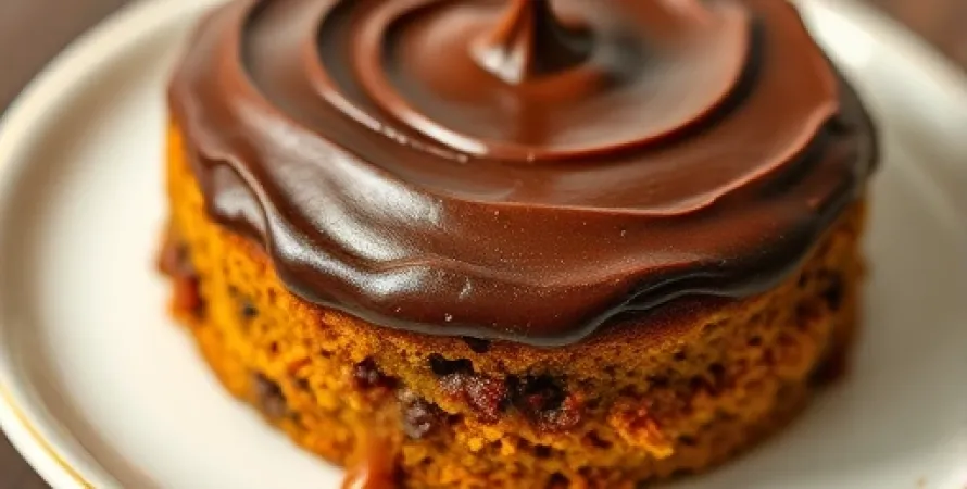Gâteau au potiron et au chocolat