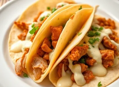 Tacos de dinde au slow cooker