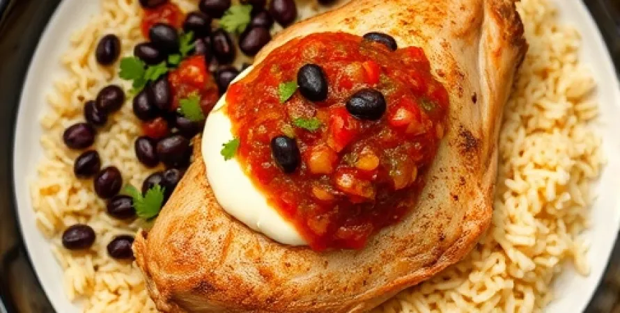 Poulet Santa Fe