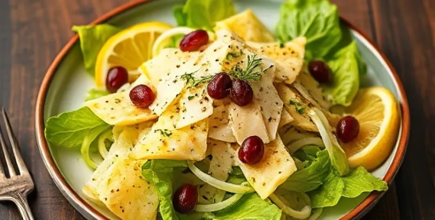 Salade de chou à la Caesar