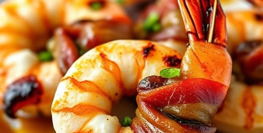 Crevettes au raifort