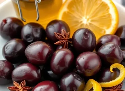 Olives Kalamata au citron et anis