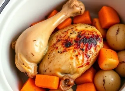 Poulet au slow cooker