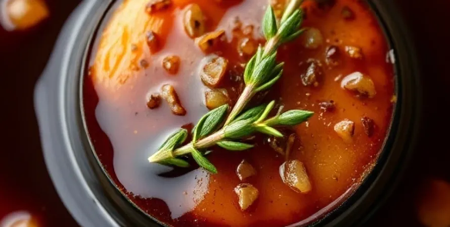 Sauce au vin balsamique