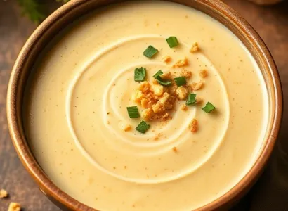 Potage aux fleurs de cauliflower