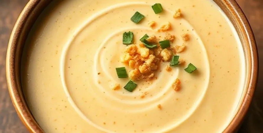 Potage aux fleurs de cauliflower