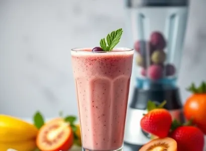 Smoothie aux fruits