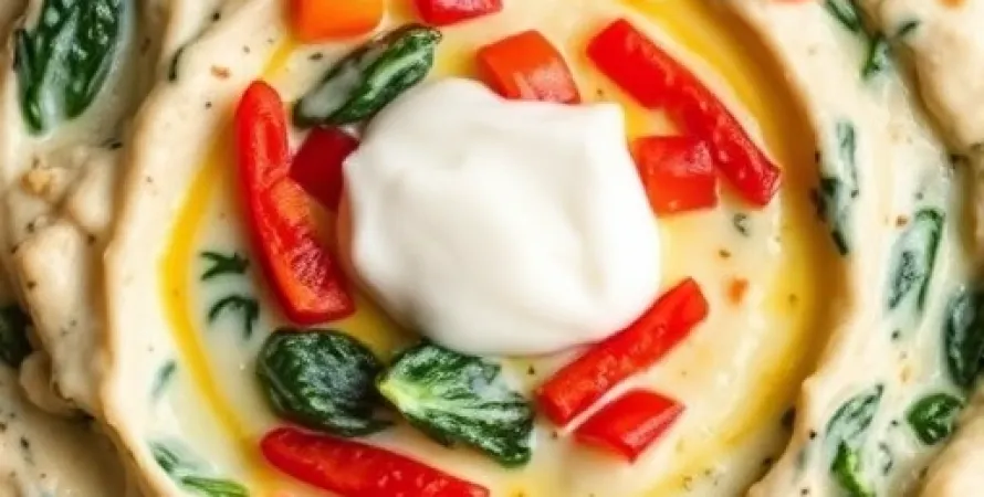 Dip d'artichaut savoureux