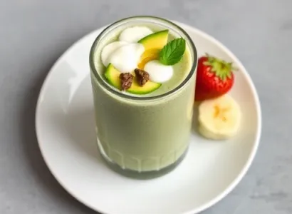 Smoothie petit-déjeuner à l'avoine