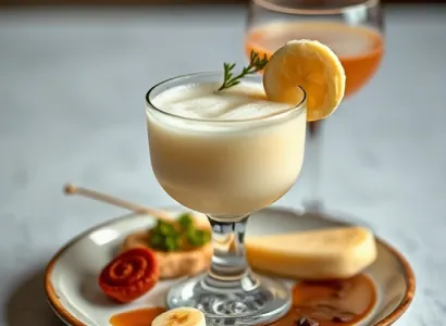 Bananes Foster Cocktail