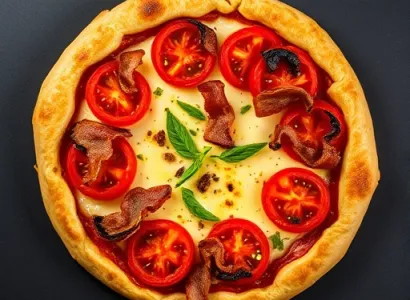 Tarte aux Tomates et Fromage