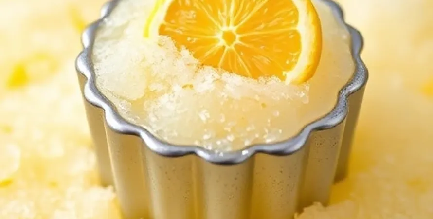 Granité de citron
