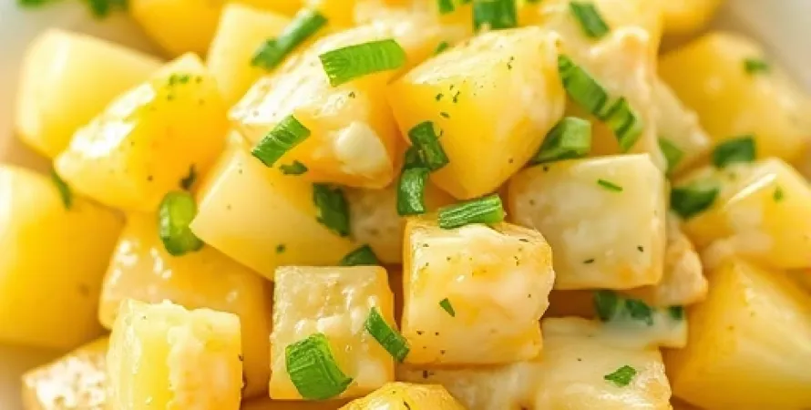 Salade de pommes de terre à la moutarde