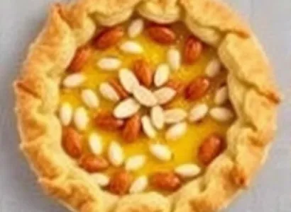 Croûte de tarte aux galettes et amandes