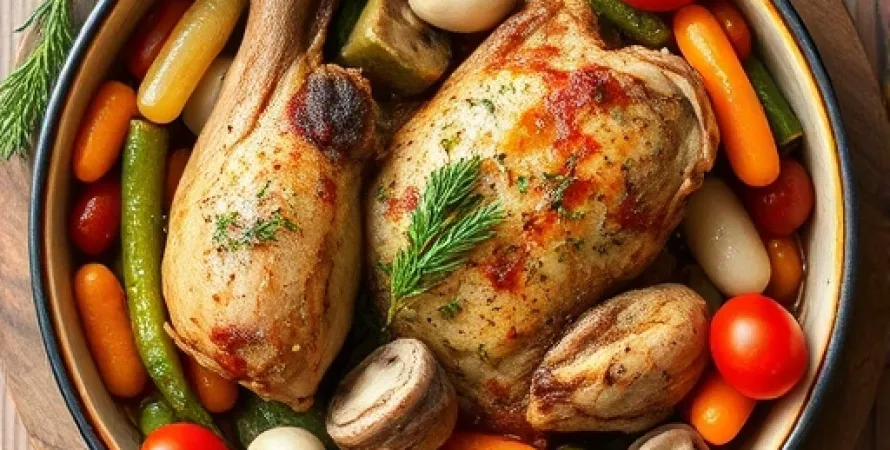 Casserole d'agneau aux haricots