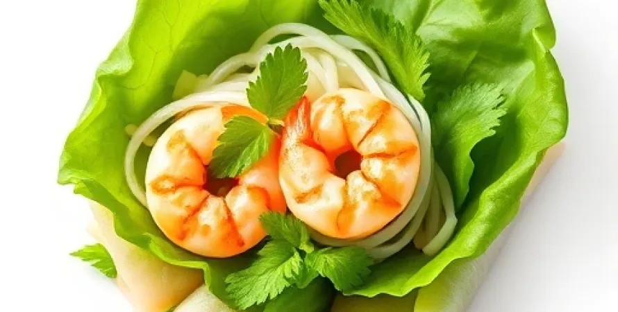 Rouleaux de printemps aux crevettes