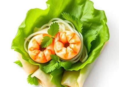 Rouleaux de printemps aux crevettes