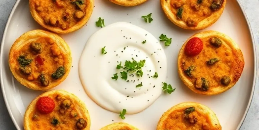 Galettes de lentilles au curry