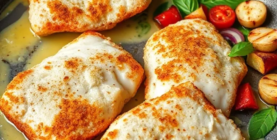 Poisson pané sans gluten