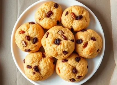 Biscuits Norvégiens aux Raisins