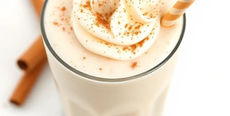 Shake au lait et à la vanille