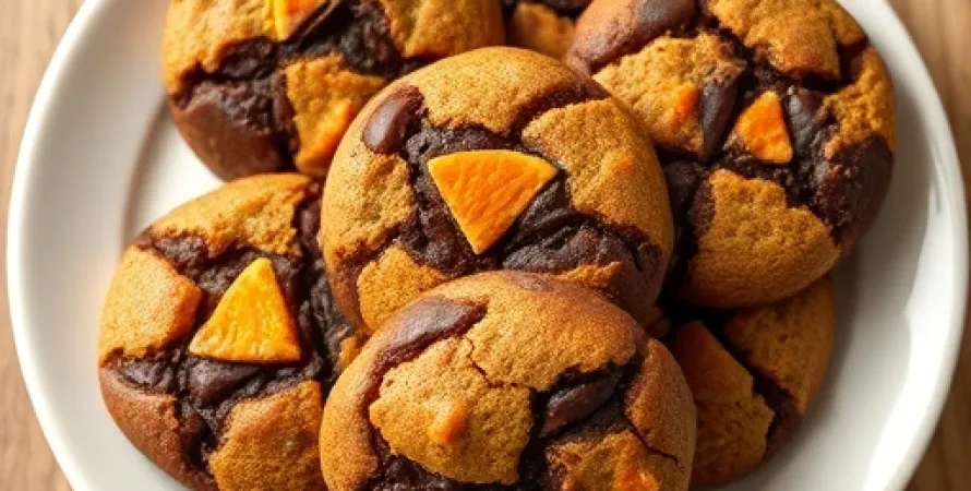 Biscuits au chocolat et à l'orange